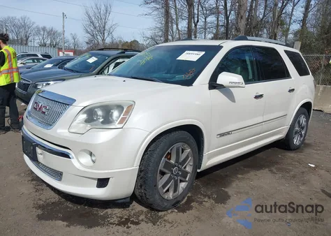 2011 GMC Acadia Denali из США, поврежденный, VIN 1GKKVTED4BJ302982